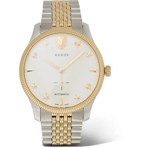 gucci stainless watch|gucci g timeless watch price.